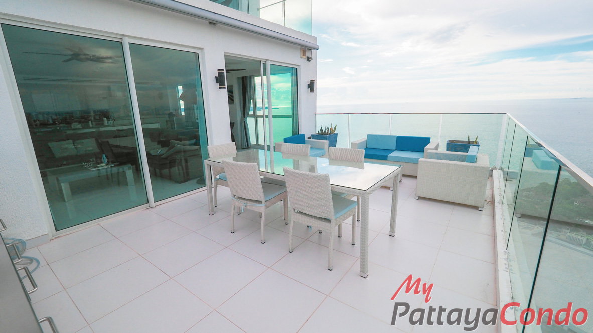 picture 🛏️ 3 Bed - 🛁 4 Bath - 🏙️ Sea View - 🌏 FOREIGN name - 🏢 Sky Residences Pattaya - Ref: AMR97 - 6/37