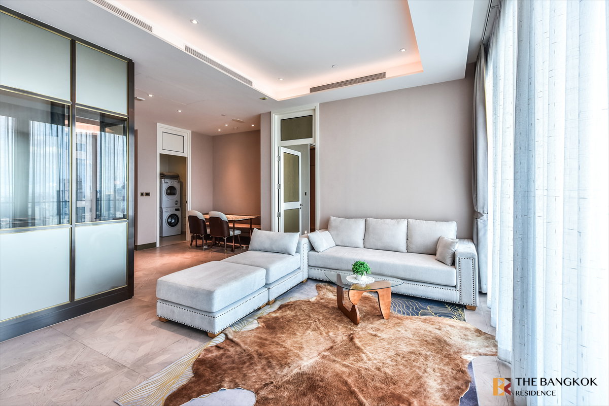 รูป เช่าคอนโด 🌇 The Residences At Mandarin Oriental Bangkok 2นอน 120ตร.ม. 200k 🌠ยูนิตวิวสวย ใกล้ BTS เจริญนคร & ICONSIAM  - รูปที่ 8/13