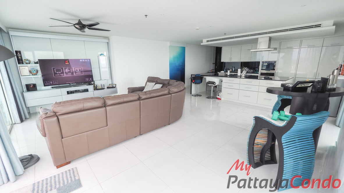 picture 🛏️ 3 Bed - 🛁 4 Bath - 🏙️ Sea View - 🌏 FOREIGN name - 🏢 Sky Residences Pattaya - Ref: AMR97 - 26/37