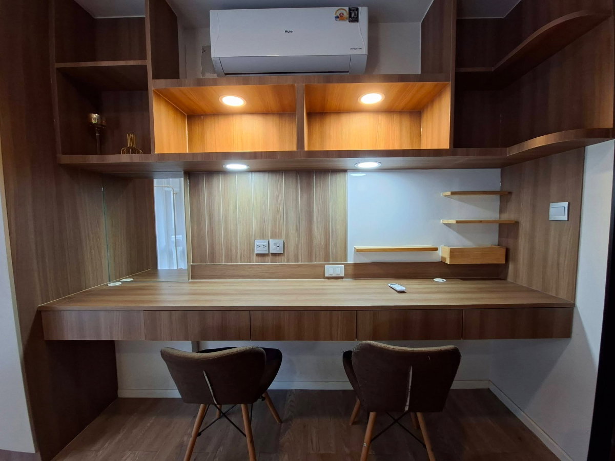 รูป 🏡 ให้เช่า Kave Town Space 13,000฿💖  ✨ ตึก B ชั้น 4 ห้องบิ้วอิน ระเบียงยื่น ✅️ พร้อมเข้าอยู่ - รูปที่ 2/23