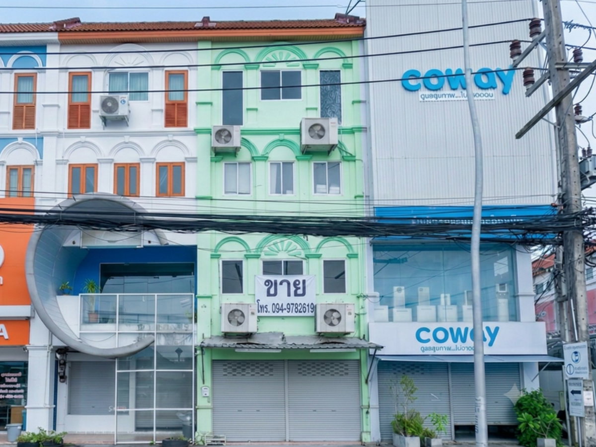 รูป ขายอาคารพาณิชย์ 4 ชั้น ติดถนนบายพาส - รูปที่ 2/11