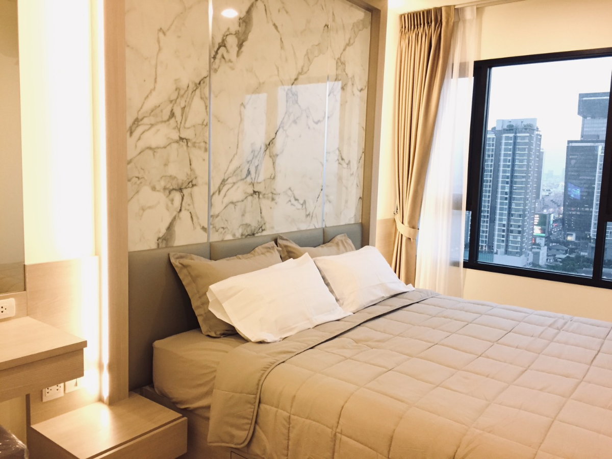 รูป *Best Price ‼️ให้เช่า Life Asoke ห้องสวย ตกแต่งเฟอร์ครบ น่าอยู่มาก ชั้นสูง วิวเมือง พร้อมอยู่ ✨ DS3794 | Line @dstay - รูปที่ 8/11