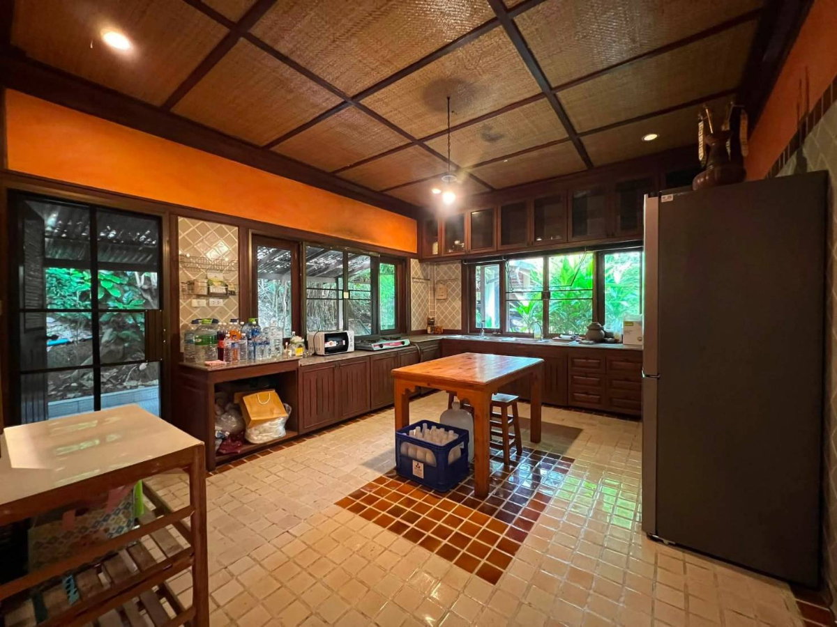 รูป ให้เช่าบ้านทรงไทย 3 ชั้น ท่ามกลางธรรมชาติ บนดอยบ้านปง อำเภอหางดง เชียงใหม่ (R1352) T.0946511456 - รูปที่ 14/28