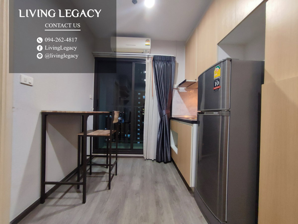 รูป SIIDEL เช่าด่วน คอนโด Rich Park @ Triple Station 27 ตร.ม. | ชั้น 21 | 1 ห้องนอน | 1 ห้องน้ำ 12,000 บาท/เดือน line id : @livinglegacy - รูปที่ 15/28