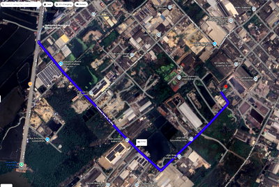 ที่ดิน วิทยาลัยเทคนิคสมุทรปราการ : ที่ดินเปล่าถมแล้ว ตำบลท้ายบ้าน อำเภอเมือง จังหวัดสมุทรปราการ