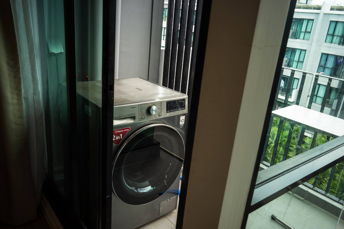 รูป 🏡 ให้เช่า Kave Town Shift 13,000฿💖 ✨ ตึก D ชั้น 8 ห้องระเบียงยื่น วิวสระ ✅️ พร้อมเข้าอยู่ - รูปที่ 14/16