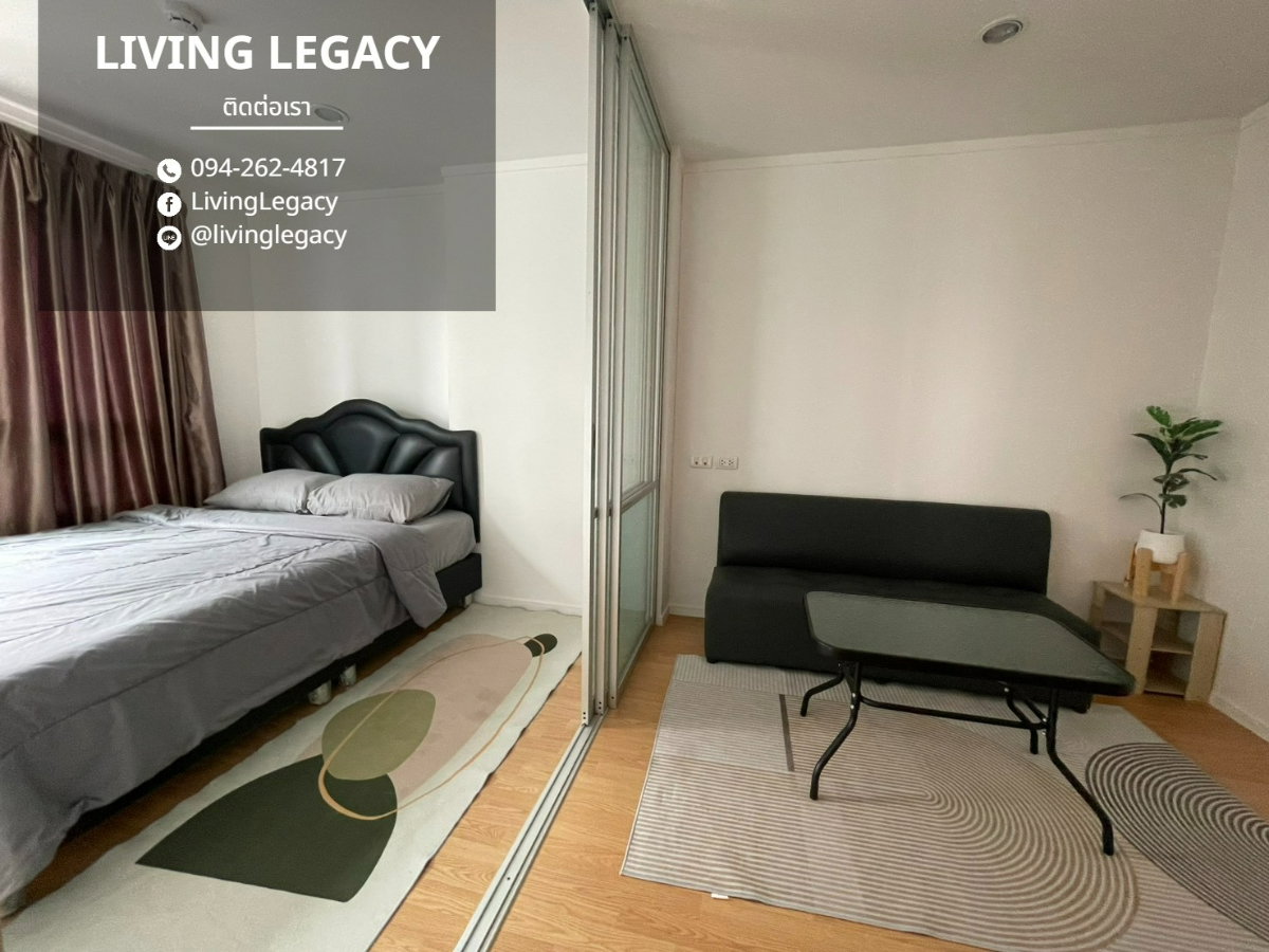 รูป SSYXBN เช่าด่วน คอนโด Lumpini Place Srinakarin - Huamark Station 26 ตร.ม. | ชั้น 25 | 1 นอน 1 น้ำ | 12,000 บาท/เดือน | LINE: @livinglegacy - รูปที่ 3/16