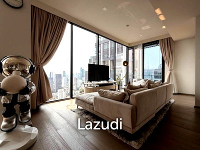 คอนโดให้เช่า : 131 sqm high floor 3 bedroom condo at Celes Asoke Khlong Toei Nuea Bangkok