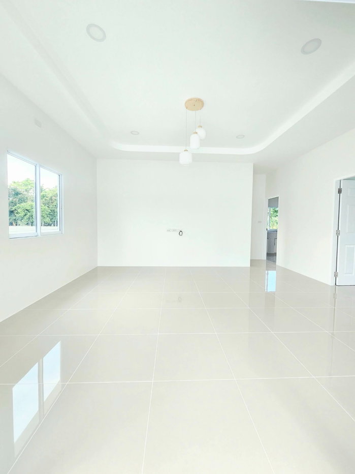 รูป เหลือเพียง 1 หลังสุดท้าย! บ้านเดี่ยวสไตล์โมเดิร์น ทำเลศักยภาพ แม่โจ้-สันทราย 🏡✨T. 063-6649056 - รูปที่ 3/6