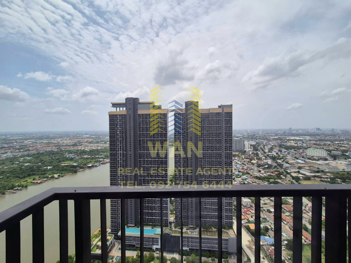 รูป ให้เช่า คอนโด The politan rive ชั้น 54 ขนาด 30 ตร.ม. วิวแม่น้ำ ครบพร้อมอยู่ - รูปที่ 9/10