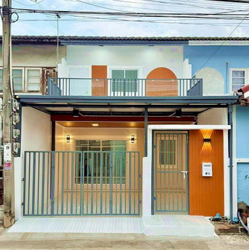 บ้านสวย  4 ห้องนอน มีระเบียงหน้าบ้าน  #หมู่บ้านจันทิมา ธานี บางใหญ่  ใกล้เซ็นทรัล เวสเกต