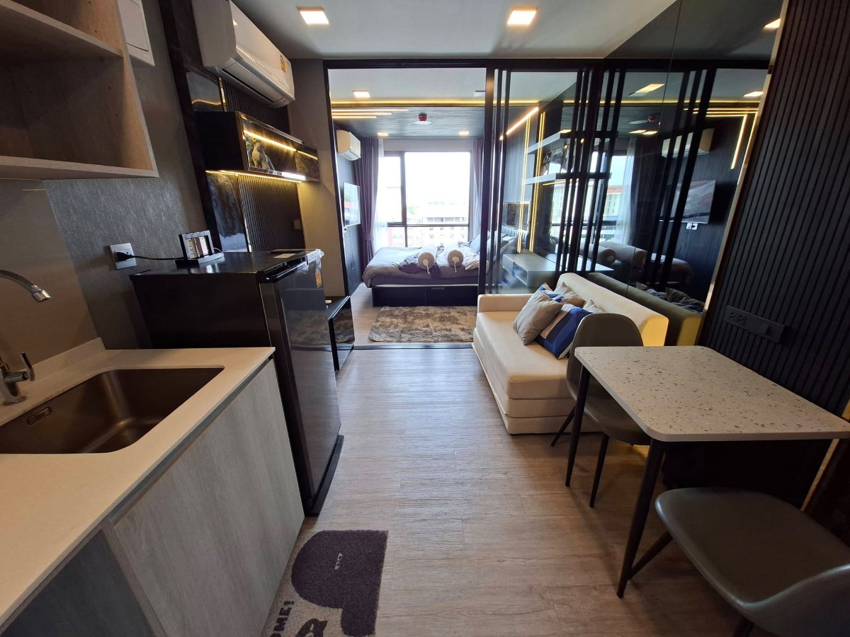 รูป 🏡 ให้เช่า Kave Ava ห้อง Walk-in Closet 12,500฿💖 ✨ ตึก A ชั้น 8 ตกแต่งสวย ✅️ พร้อมเข้าอยู่ - รูปที่ 12/15