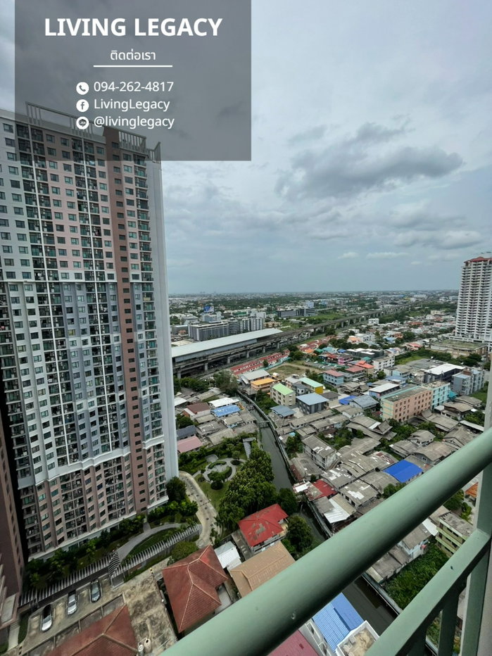 รูป SSYXBN เช่าด่วน คอนโด Lumpini Place Srinakarin - Huamark Station 26 ตร.ม. | ชั้น 25 | 1 นอน 1 น้ำ | 12,000 บาท/เดือน | LINE: @livinglegacy - รูปที่ 14/16