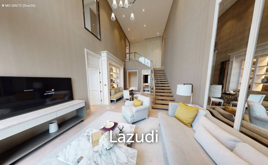 รูป 165 sqm luxury 2 bedroom condo on 26th floor Khlong San Bangkok - รูปที่ 1/17