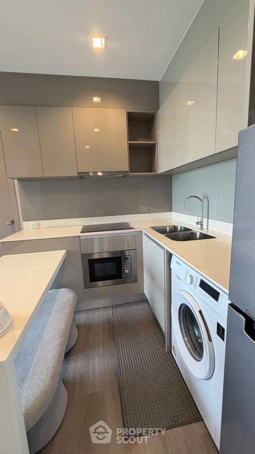picture 2-BR Condo At The Politan Rive, High-Floor 16th, 400m to MRT Phra Nang Klao Bridge (ID 2719033) - 10/13