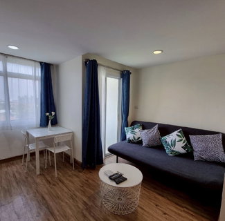 รูปภาพ For Rent!! Beautifully decorated corner unit, ready to move in. J.W. Boulevard Sriwara, Town in Town, 55 sq m, 2 bedrooms, 6th floor.