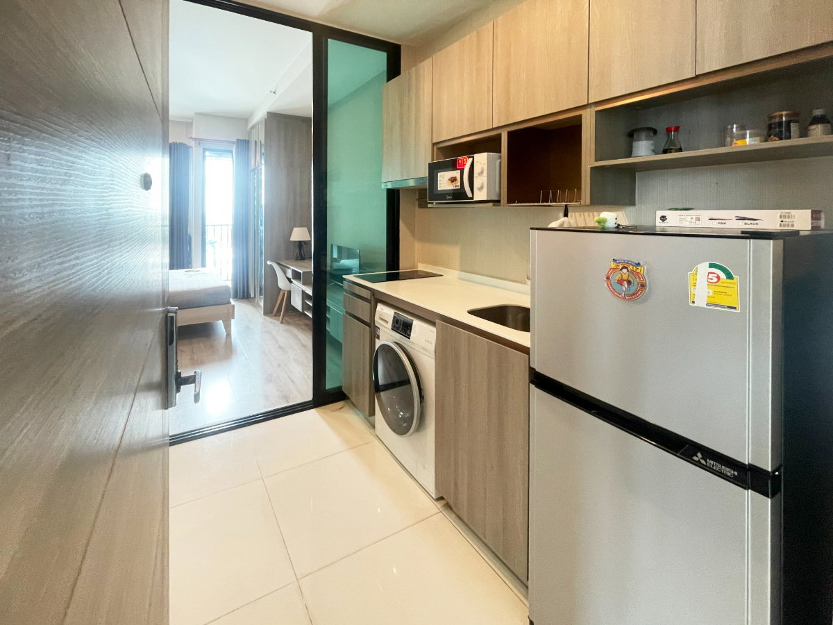 รูป Knightsbridge Collage Ramkhamhaeng ห้องสวย ราคาดี สอบถามเพิ่มเติมได้ที่ Line @condorental - รูปที่ 3/6