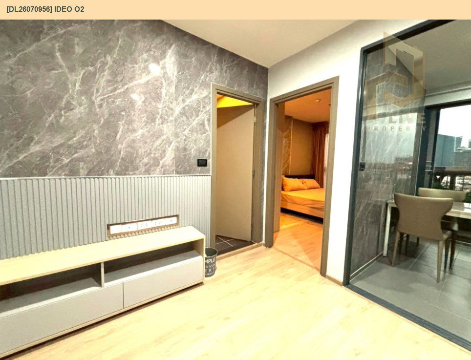รูป DL26070956 ให้เช่าคอนโด ไอดีโอ โอทู (IDEO O2) ใกล้ BTS บางนา พร้อมเข้าอยู่ โทรด่วน 0614453194 LineID @952jdxxk - รูปที่ 7/9
