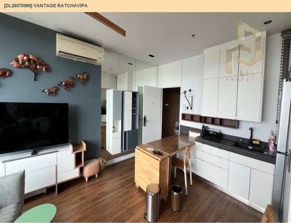 รูป DL26070989 ให้เช่าคอนโด แวนเทจ รัชวิภา (Vantage Ratchavipa) ใกล้ ทางด่วน รัชดาภิเษก พร้อมเข้าอยู่ โทรด่วน 0653619502 LineID @952jdxxk - รูปที่ 2/6