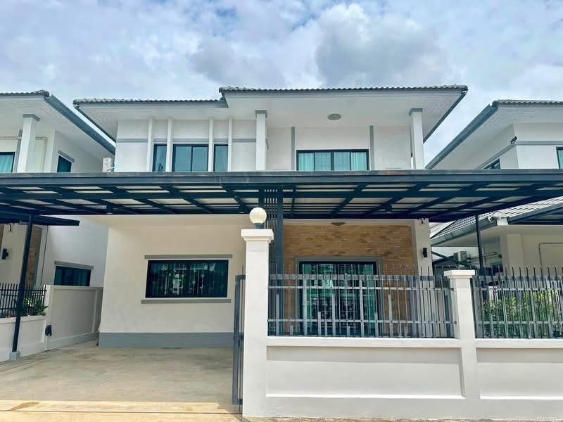 รูป 🏡 ให้เช่าบ้านเดี่ยว 2 ชั้น เดินทางสะดวก ในหมู่บ้านพร้อมเฟอร์นิเจอร์ครบชุด ทำเลดีมาก ใกล้เชียงใหม่89 พลาซ่า , 7-11 , โรงเรียนวารี และอื่นๆอีกมากมาย - รูปที่ 1/8