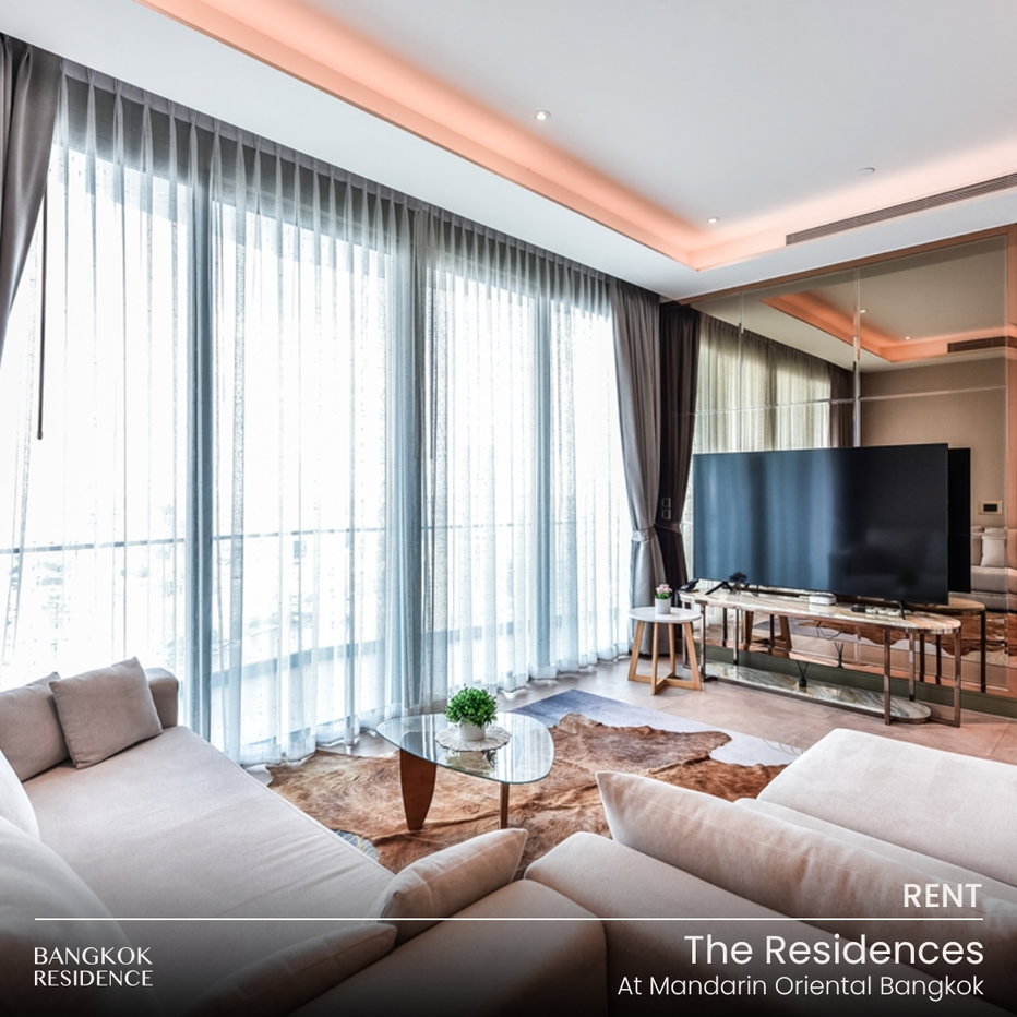 รูป เช่าคอนโด 🌇 The Residences At Mandarin Oriental Bangkok 2นอน 120ตร.ม. 200k 🌠ยูนิตวิวสวย ใกล้ BTS เจริญนคร & ICONSIAM  - รูปที่ 1/13