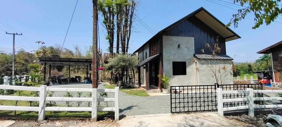 รูป 🏡 บ้านใหม่สไตล์คาเฟ่! วิวสวย บรรยากาศดี ดอยสะเก็ด ราคาหลักล้าน! T. 063-6649056 - รูปที่ 11/13