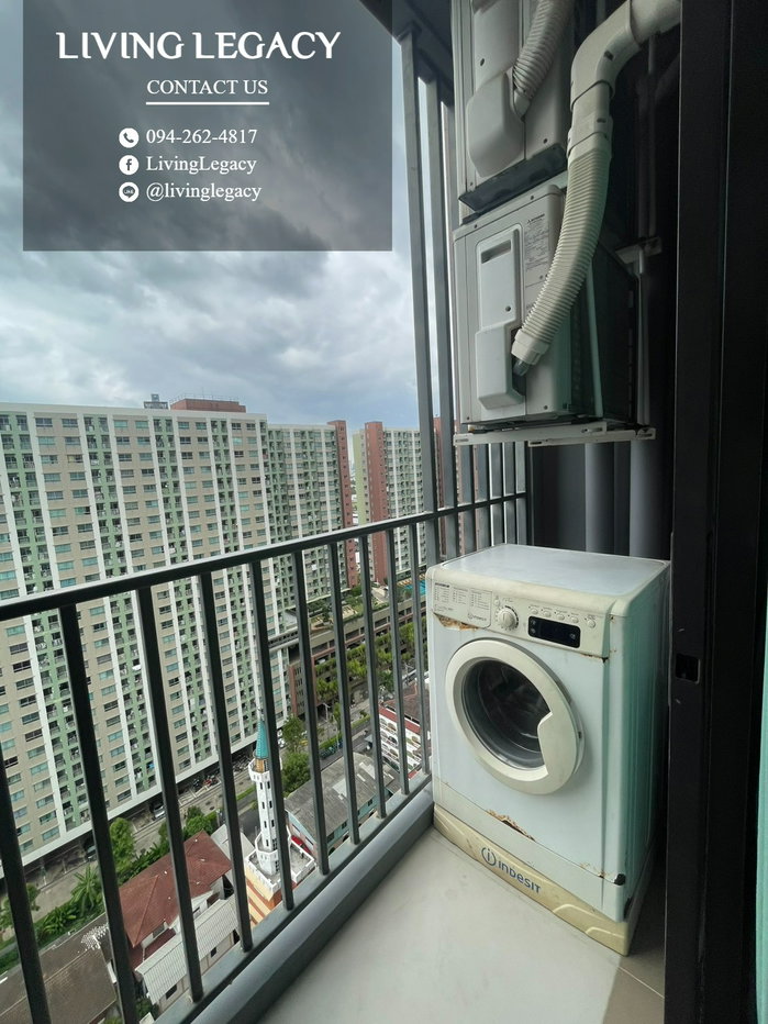 รูป SIIDEL เช่าด่วน คอนโด Rich Park @ Triple Station 27 ตร.ม. | ชั้น 21 | 1 ห้องนอน | 1 ห้องน้ำ 12,000 บาท/เดือน line id : @livinglegacy - รูปที่ 23/28
