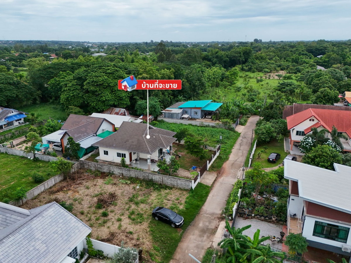 รูป ขายบ้านสวน ขอนแก่น บนที่ดิน 100 ตร.วา ใกล้บึงทุ่งสร้าง | 3 ห้องนอน - รูปที่ 2/13