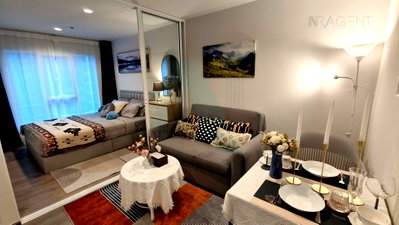 Condos for rent : 🎉 For Rent Condo REGENT HOME BANGNA Building D, Floor 8,1 bed room, Room size 28 sqm
