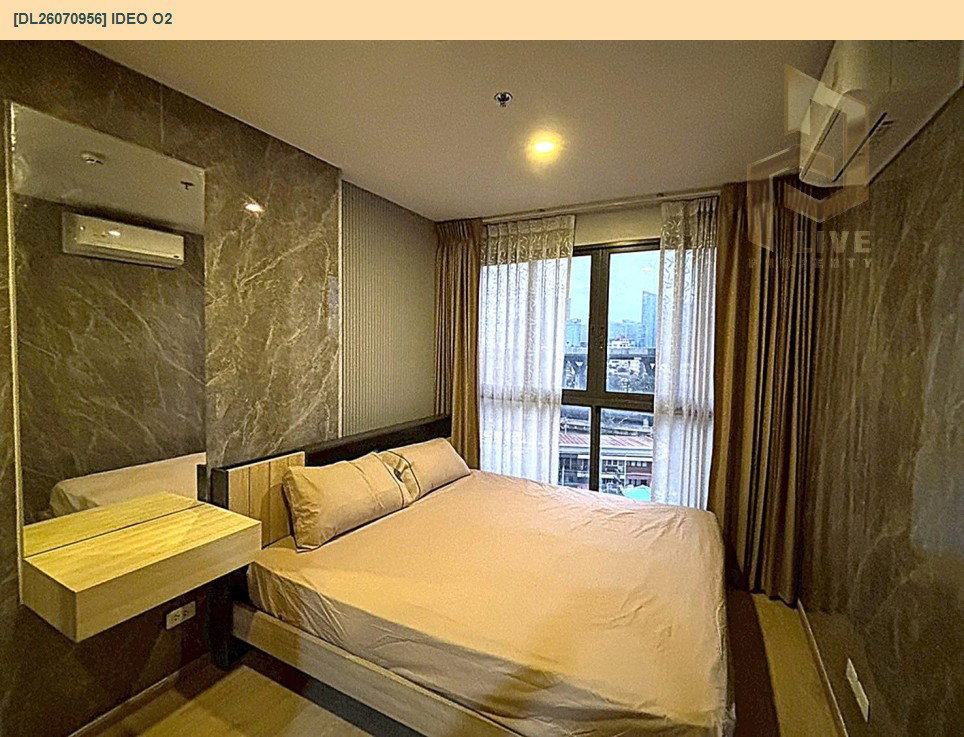 รูป DL26070956 ให้เช่าคอนโด ไอดีโอ โอทู (IDEO O2) ใกล้ BTS บางนา พร้อมเข้าอยู่ โทรด่วน 0614453194 LineID @952jdxxk - รูปที่ 2/9