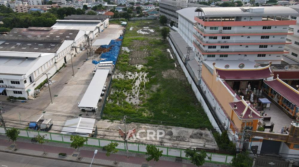 รูป ขายที่ดินผังสีม่วงติดถนนบางขุนเทียน-ชายทะเลที่ดิน ใกล้ถนนพระราม 2  - รูปที่ 2/7