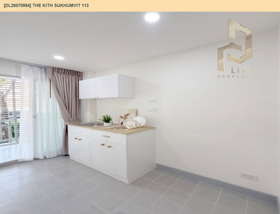 รูป DL26070954 ขายคอนโด เดอะ คิทท์ สุขุมวิท 113 (The Kith Sukhumvit 113) ใกล้ BTS สำโรง พร้อมเข้าอยู่ โทรด่วน 0614453194 LineID @952jdxxk - รูปที่ 5/8