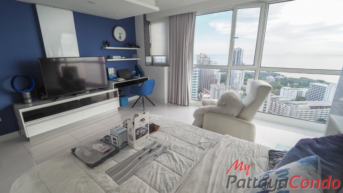 picture 🛏️ 3 Bed - 🛁 4 Bath - 🏙️ Sea View - 🌏 FOREIGN name - 🏢 Sky Residences Pattaya - Ref: AMR97 - 8/37