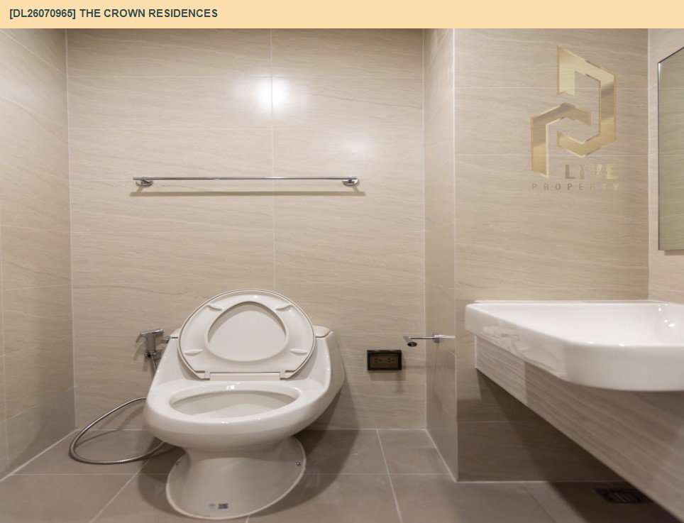 รูป DL26070965 ให้เช่าคอนโด เดอะ คราวน์ เรสซิเดนท์เซส (The Crown Residences) ใกล้ - พร้อมเข้าอยู่ โทรด่วน 0638692663 LineID @952jdxxk - รูปที่ 6/7