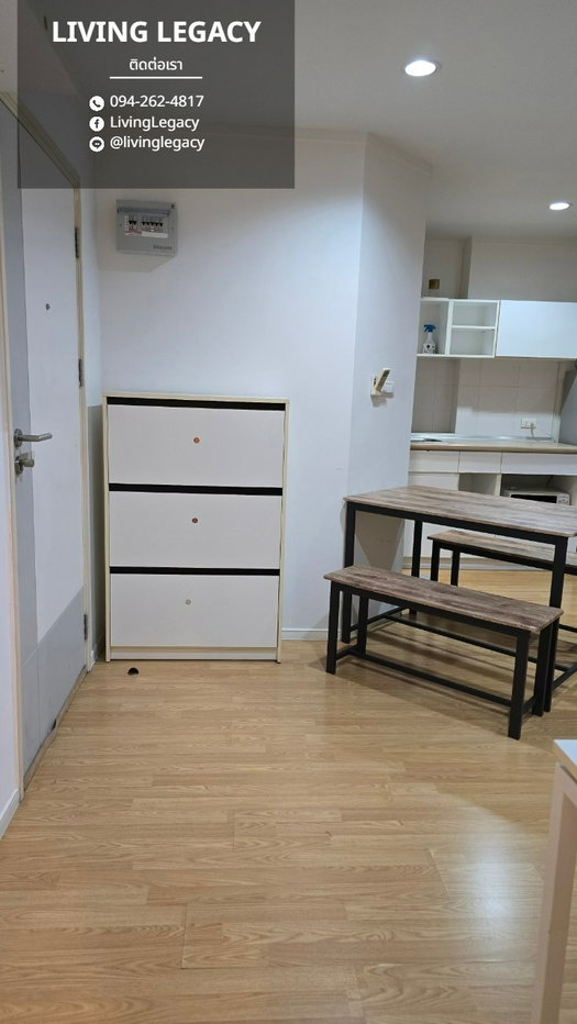รูป SM63SZ เช่าด่วน คอนโด Lumpini Place Srinakarin 2 นอน 2 น้ำ 52 ตร.ม. ชั้น 18 พร้อมเฟอร์นิเจอร์ 25,000 บาท/เดือน LINE: @livinglegacy - รูปที่ 26/42