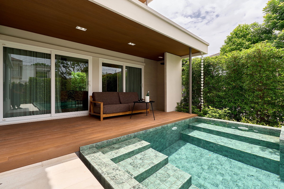 รูป ขายพูลวิลล่าหรู แปลงมุมส่วนตัว | วรารมย์ เจริญเมือง Elegance Resort Pool Villa พร้อมสระว่ายน้ำส่วนตัว เข้าอยู่ได้ทันที - รูปที่ 11/56