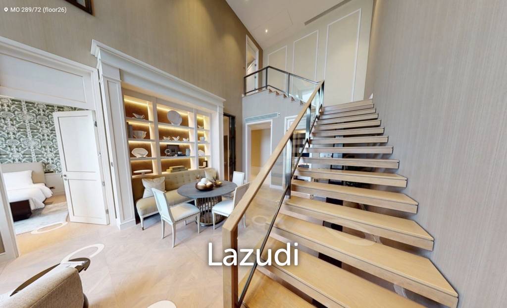 รูป 165 sqm luxury 2 bedroom condo on 26th floor Khlong San Bangkok - รูปที่ 4/17