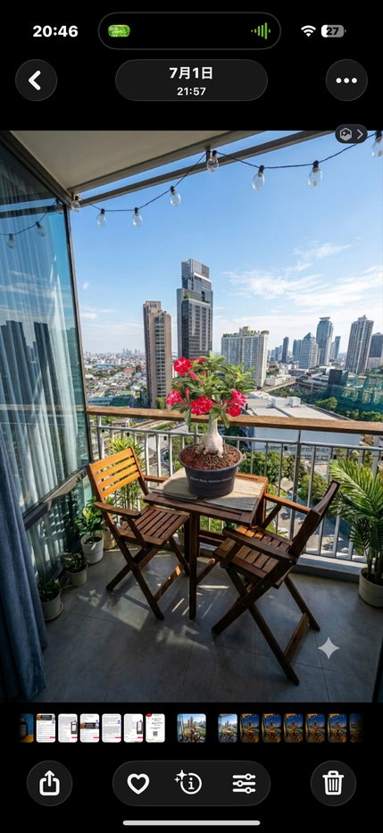 รูป คอนโด 2 ห้องนอน วิวเมืองสวยงาม | Rhythm สุขุมวิท 42 | 78 ตร.ม. - รูปที่ 2/9