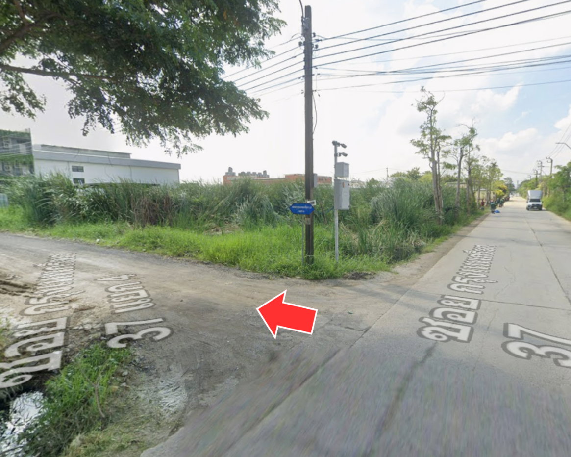 รูป ขาย ที่ดินถมแล้ว 1 ไร่ กรุงเทพกรีฑา 37 แยก 4 เข้าออกจากถนนกรุงเทพกรีฑาตัดใหม่ได้ ใกล้Wellington ผังเมืองสีเหลือง - รูปที่ 4/7
