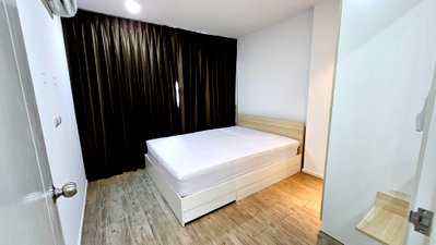 Condos for rent : Condo for rent, The Midd Condo, fully furnished, ready to move in, near MRT Talat Bang Yai (MID120)