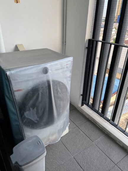 รูป คอนโดให้เช่า เดอะ มิดด์ คอนโด (The Midd Condo) มีเครื่องซักผ้า พร้อมอยู่ ใกล้ MRT ตลาดบางใหญ่ (MID120) - รูปที่ 9/10