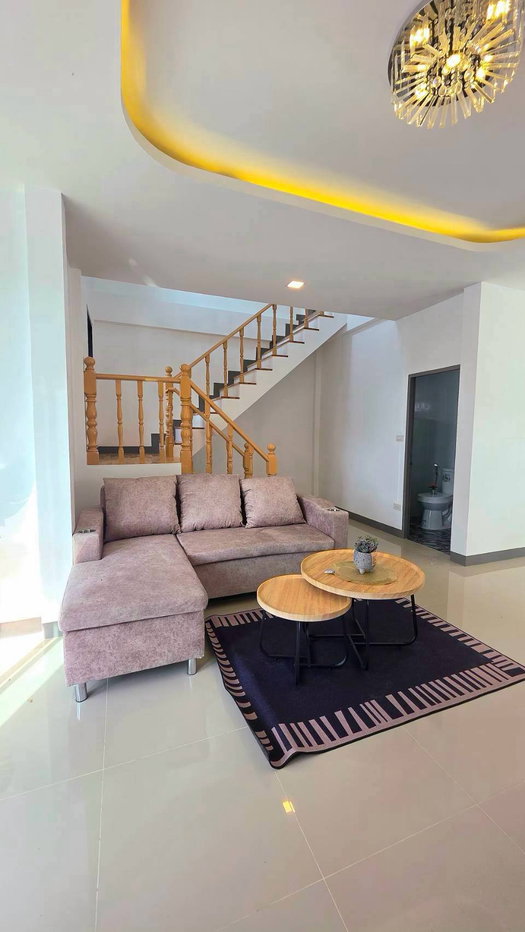 รูป บ้านเดี่ยว หลังใหญ่ กว้างขวาง แต่งใหม่ หมู่บ้านพนาสนธิ์การ์เด้นโฮม2 ถ.เลียบวารี79 หนองจอก เฟอร์นิเจอร์สวยพร้อมอยู่ - รูปที่ 8/18