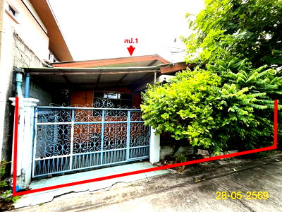 บ้านเดี่ยว 43 ตร.วา เมืองสมุทรปราการ สมุทรปราการ 1.9M