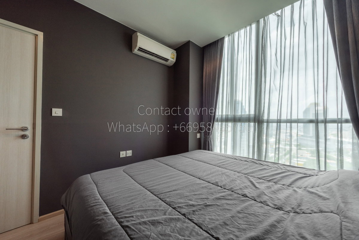 picture For rent by owner : Rare Corner Unit: Quiet Bedroom, High-Floor Privacy, Unobstructed Views | 80m from MRT | Washer-Dryer & Auto Ice Maker Fridge - 19/29
