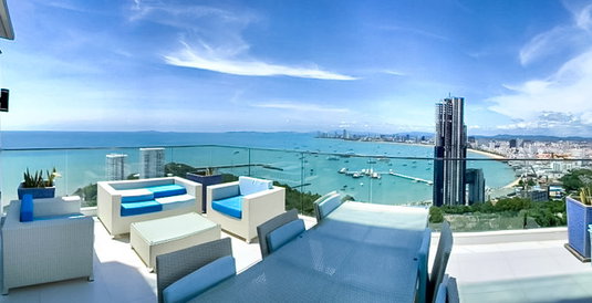 Sky Residence Ultra Luxury Corner Unit for Sale Pratumnak