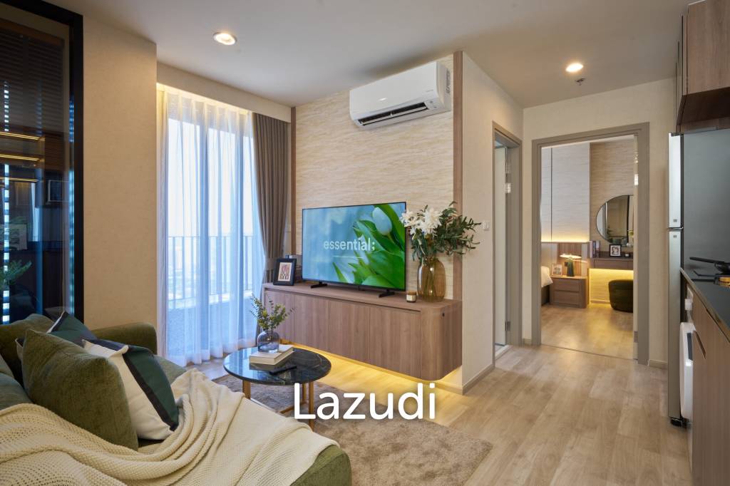 รูป 42.96 sqm high-floor 2 bed condo at Ideo Mobi Sukhumvit East Point Bangna - รูปที่ 1/12