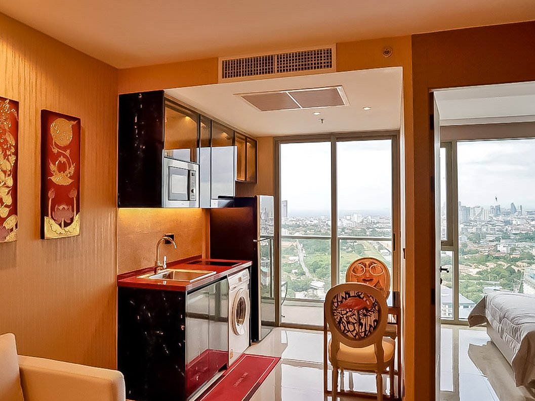 รูป The Riviera Ocean Drive Condo for Rent 1Bedroom Sea View - รูปที่ 2/8