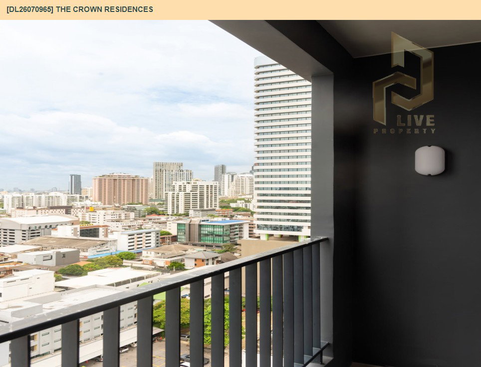 รูป DL26070965 ให้เช่าคอนโด เดอะ คราวน์ เรสซิเดนท์เซส (The Crown Residences) ใกล้ - พร้อมเข้าอยู่ โทรด่วน 0638692663 LineID @952jdxxk - รูปที่ 7/7