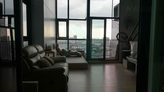 Condo for sale, Knightsbridge Duplex Tiwanon, DUPLEX, 19th floor, near BigC Tiwanon.