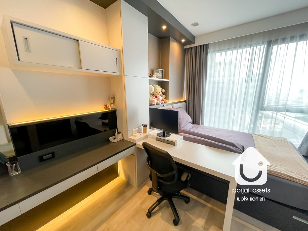 picture 1BR Condo for sale, IDEO Mobi Asoke, 33rd flr., Ready to move - 12/31